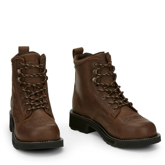 Katerina 6" Steel Toe Waterproof Work Boot