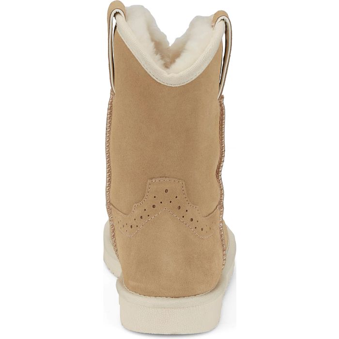 Heidi 8" Suede Shearling