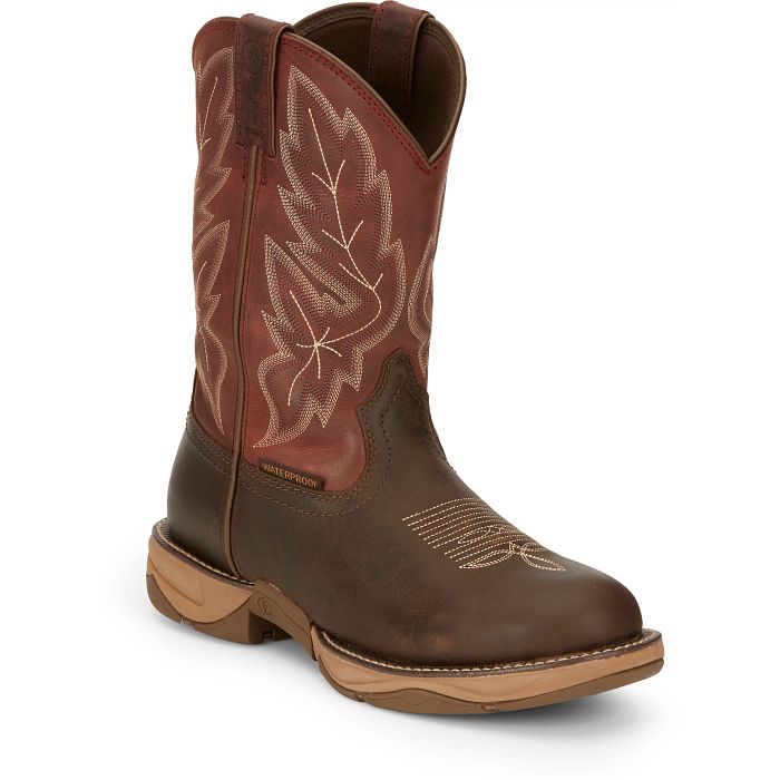 Mankato 11" Wide Round Toe Waterproof Work Boot