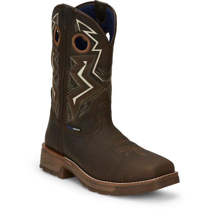 Force 11" Wide Square Composite Toe Waterproof Work Boot