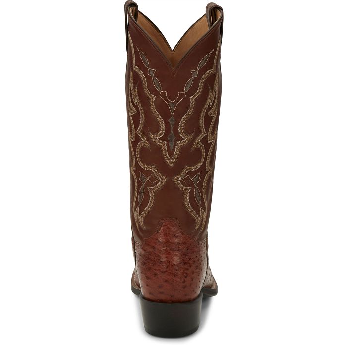 Tiberius 13" Smooth Ostrich