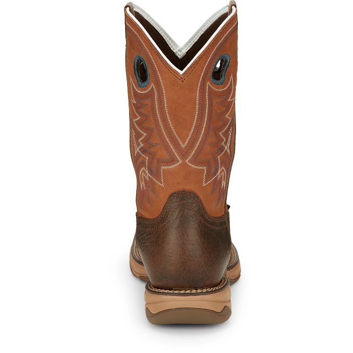 Lopez 11" Wide Steel Square Toe Waterproof Work Boot
