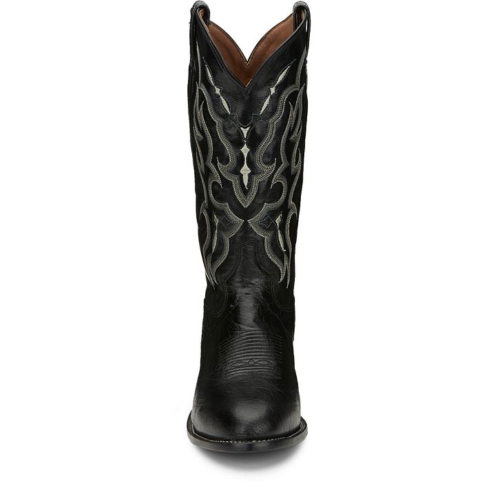 Bonham 13" Smooth Ostrich Western Boot