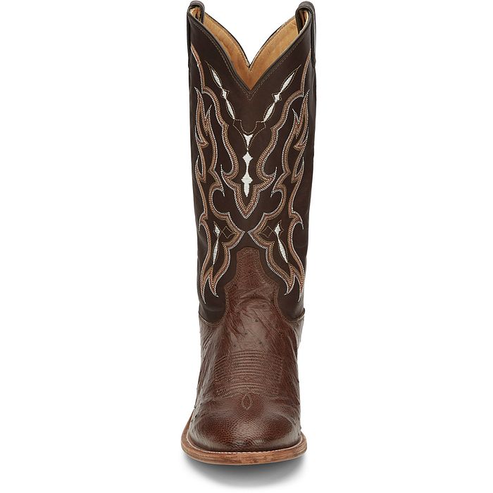 Tiberius 13" Smooth Ostrich