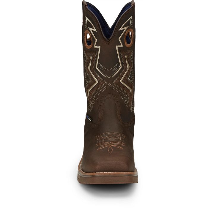 Force 11" Wide Square Composite Toe Waterproof Work Boot