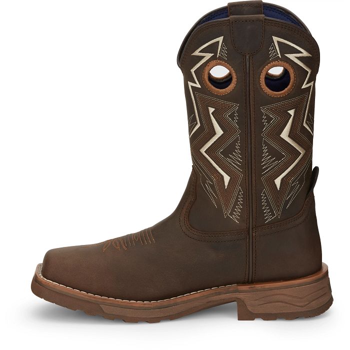 Force 11" Wide Square Composite Toe Waterproof Work Boot
