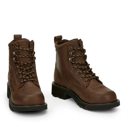 Katerina 6" Steel Toe Waterproof Work Boot
