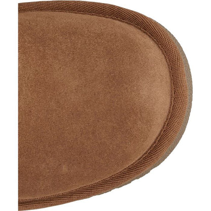 Heidi 8" Suede Shearling