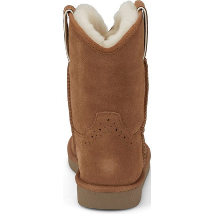 Heidi 8" Suede Shearling