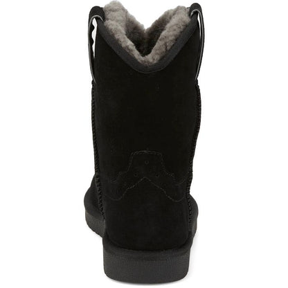 Heidi 8" Suede Shearling