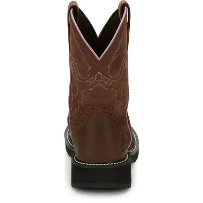 Wanette 8" Steel Toe Waterproof Work Boot
