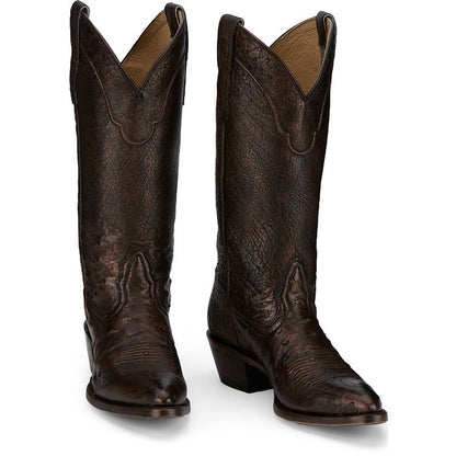 Lenora 13" Smooth Ostrich