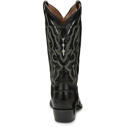 Bonham 13" Smooth Ostrich Western Boot
