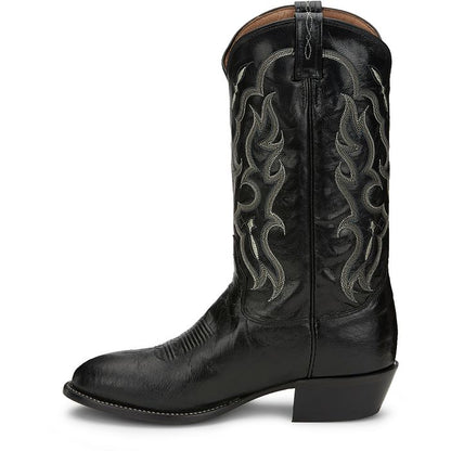 Bonham 13" Smooth Ostrich Western Boot